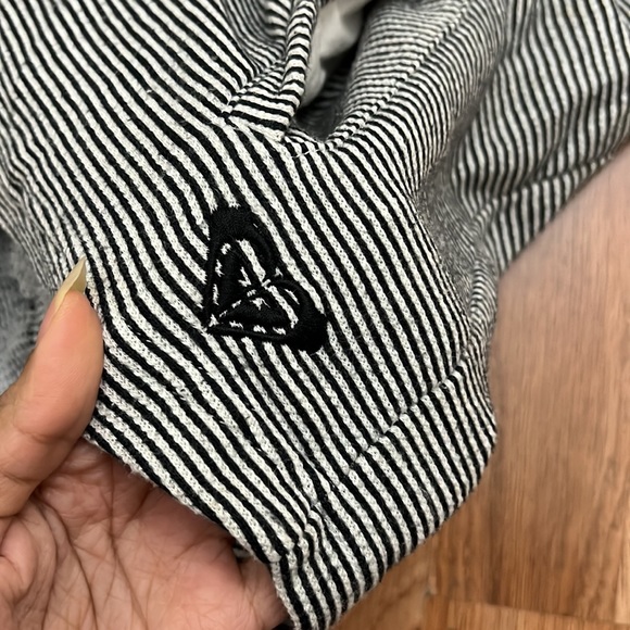 Roxy Light Button Down Striped Jacket - Picture 11 of 13